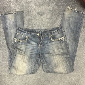 Bedazzled Grace in LA jeans